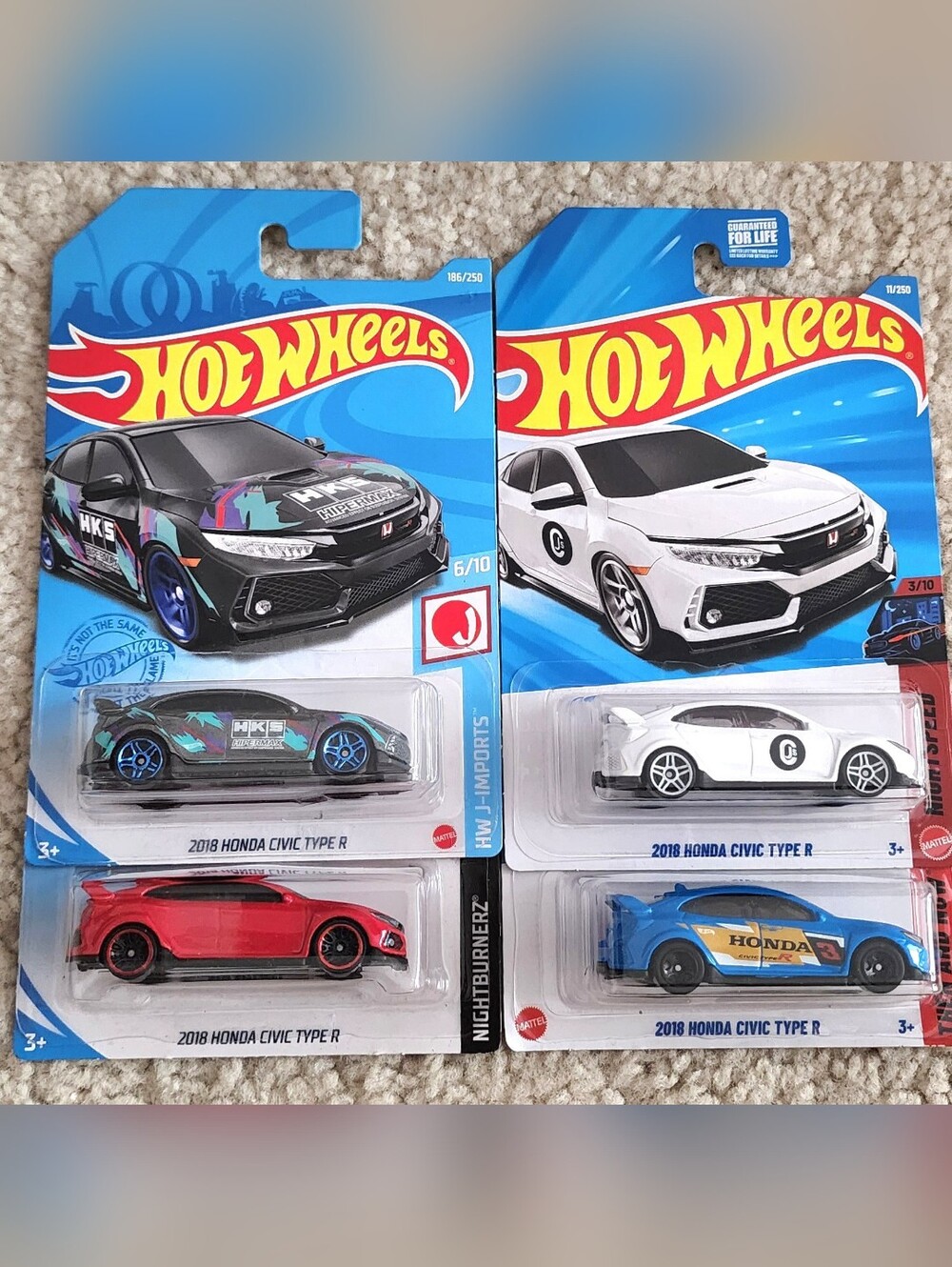Hot Wheels 2018 Honda Civic Type R (4)